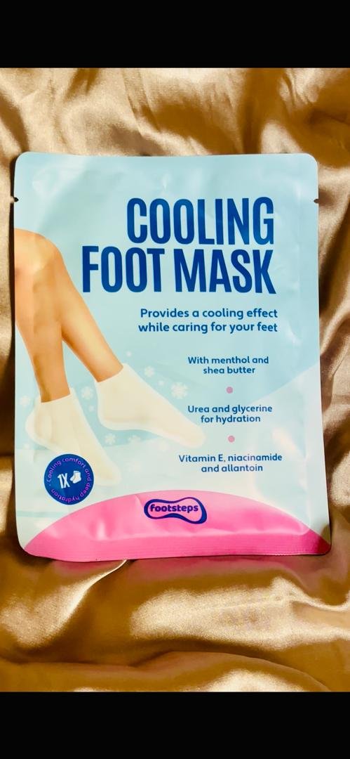 Masque raffraichissant pour pieds